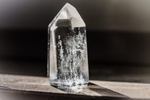 clear quartz crystal for anxiety